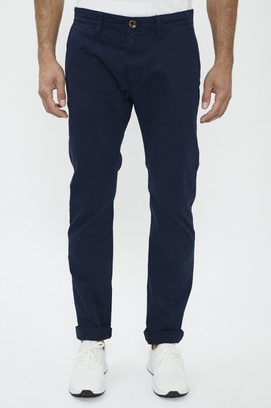 Pantalon chino marine