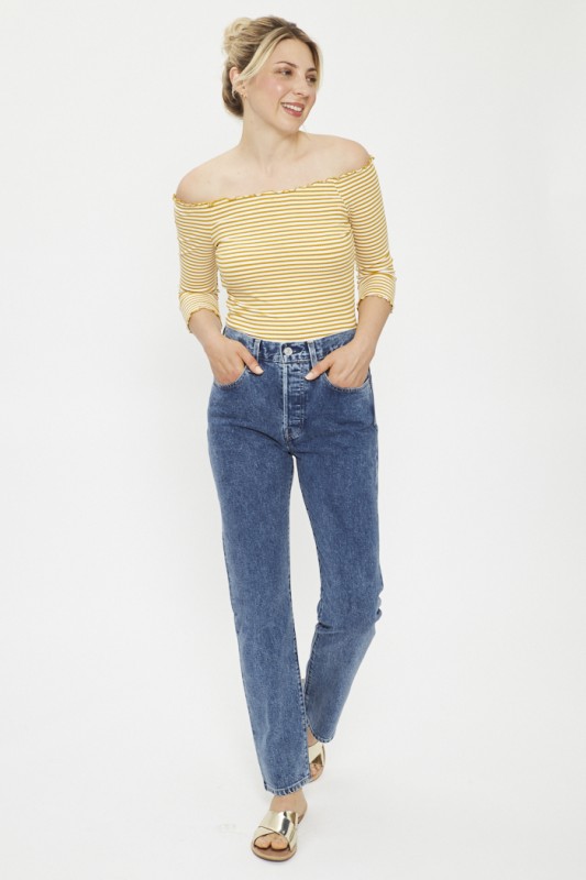 Top à rayures 