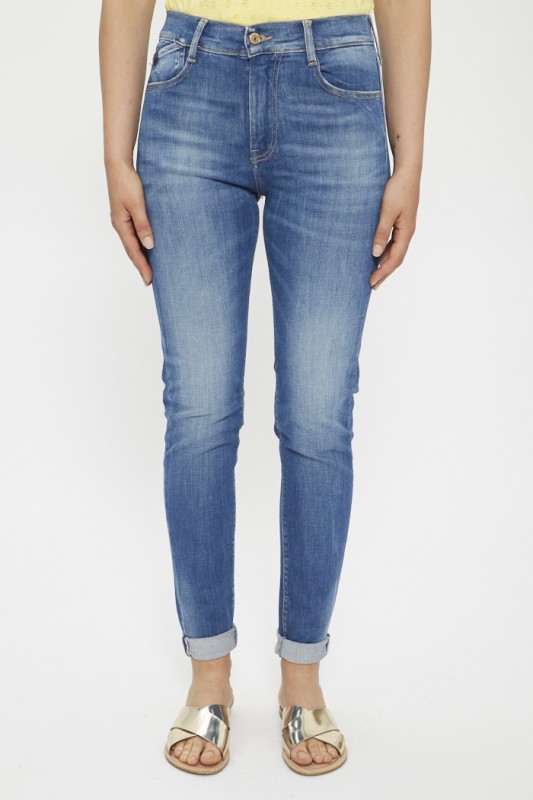 Jeans skinny délavé