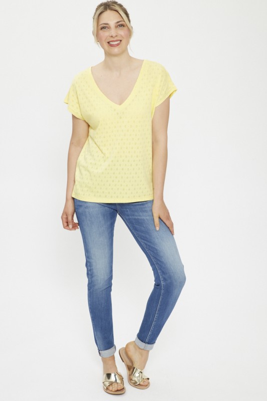 Jeans skinny délavé