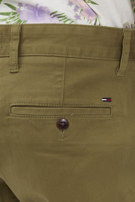 Short chino kaki