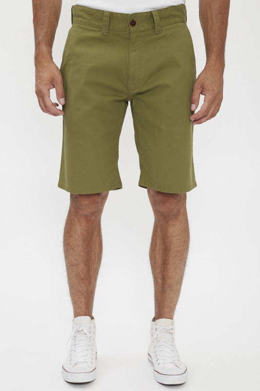 Short chino kaki
