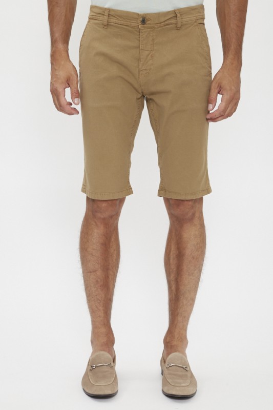Short chino beige