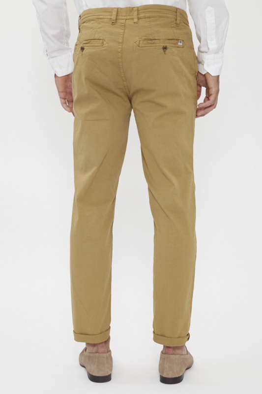 Pantalon chino beige