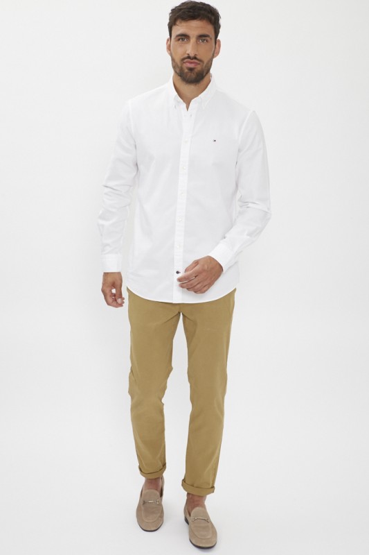 Pantalon chino beige