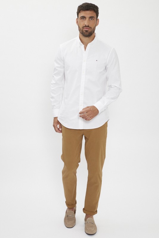 Pantalon chino camel