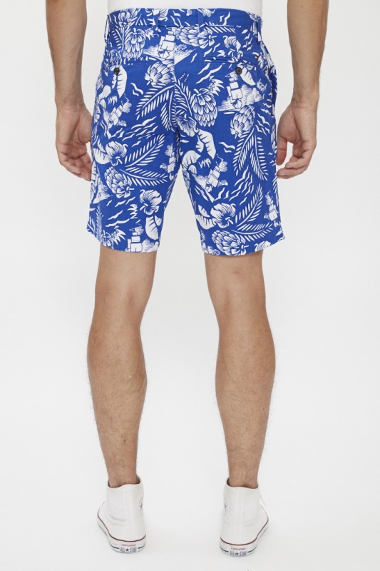 Short chino imprimé