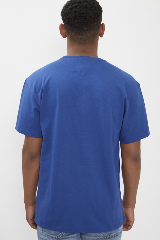 T-shirt bleu 