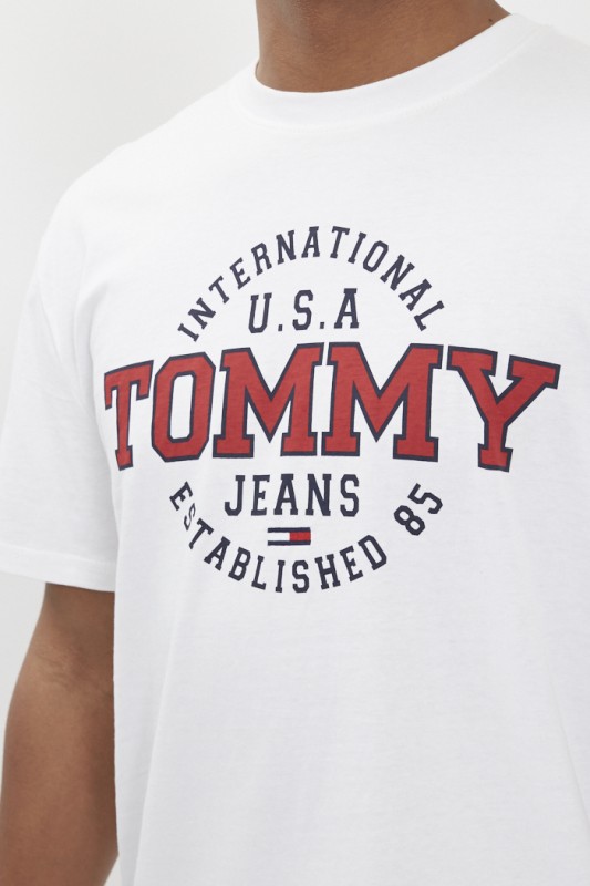 T-shirt blanc imprimé