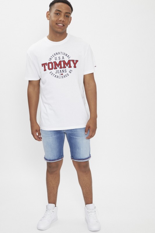 T-shirt blanc imprimé