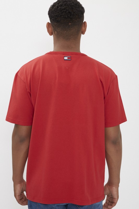 T-shirt rouge imprimé