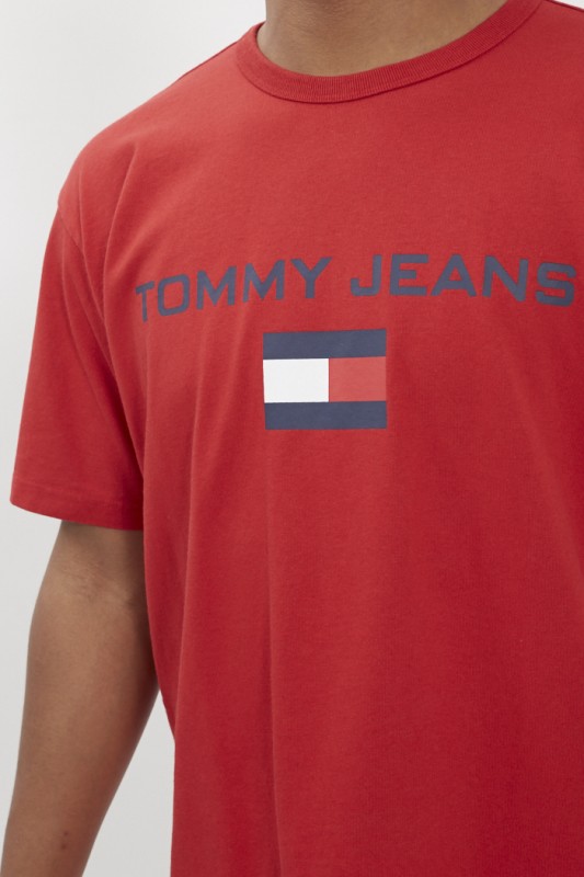 T-shirt rouge imprimé