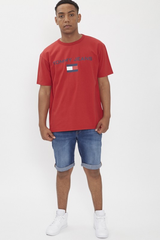 T-shirt rouge imprimé