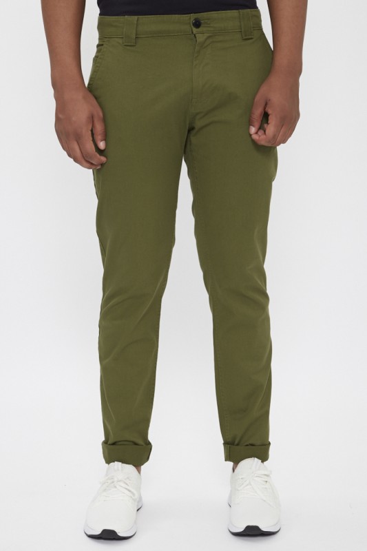 Pantalon chino kaki