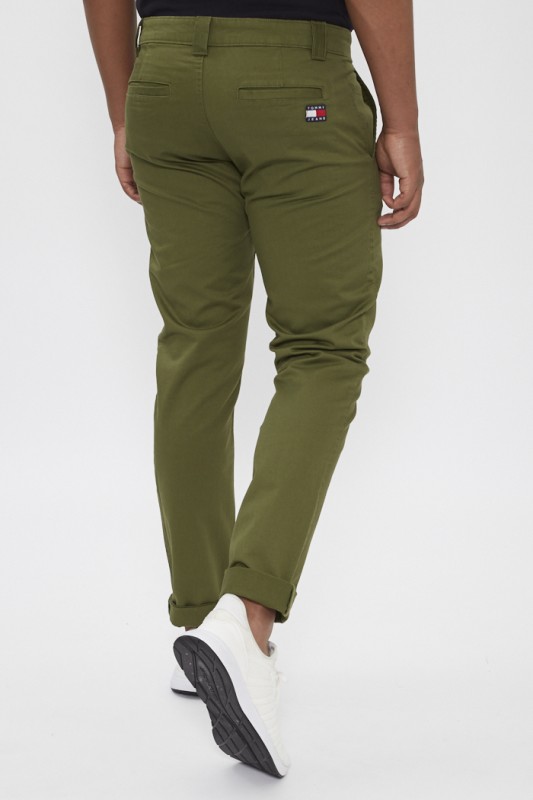 Pantalon chino kaki