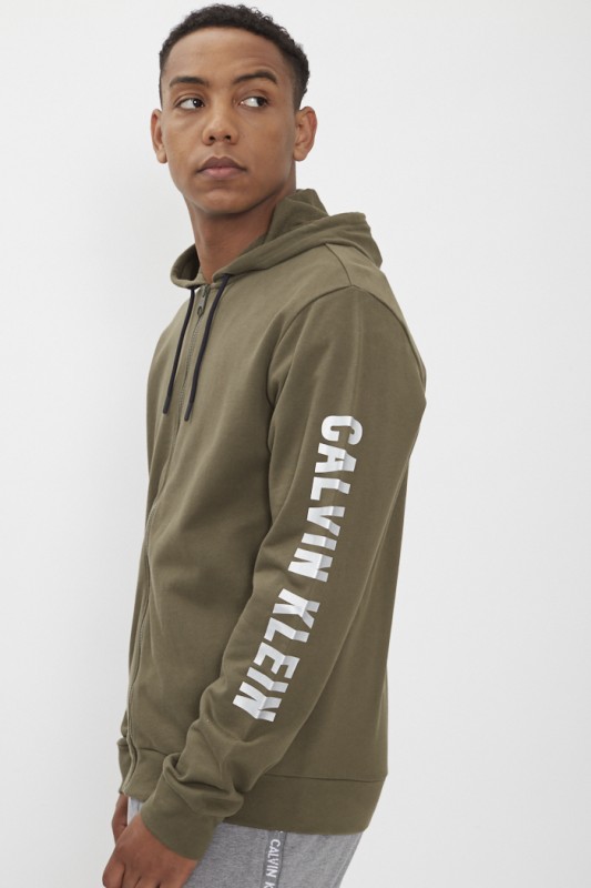 Sweat à capuche zippé