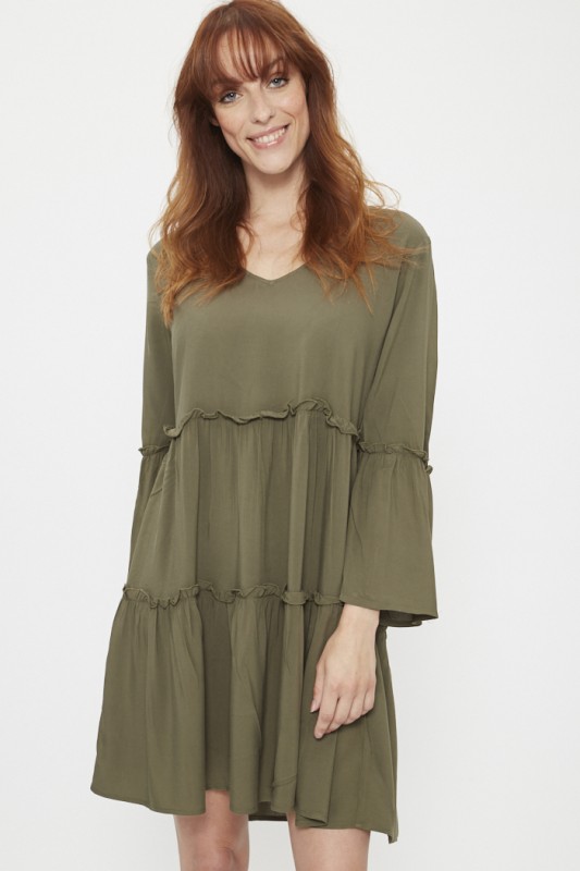 Robe kaki