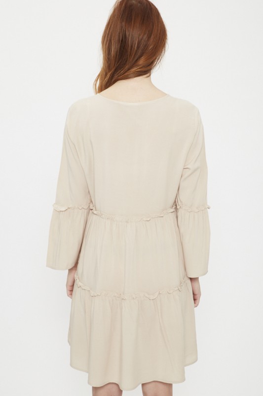 Robe beige