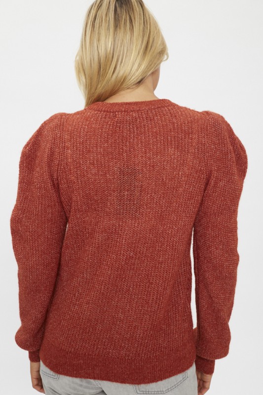 Pull manches bouffantes