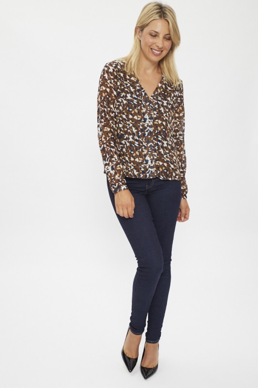 Blouse léopard