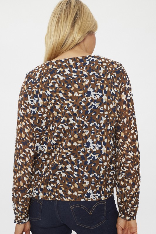 Blouse léopard