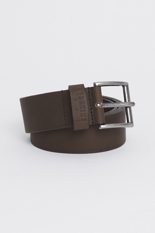 Ceinture en cuir marron modèle Redales Redskins