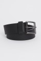 Ceinture en cuir noir modèle Redales Redskins