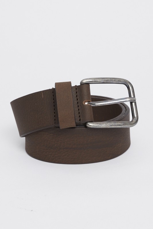 Ceinture en cuir marron modèle Redamos Redksins