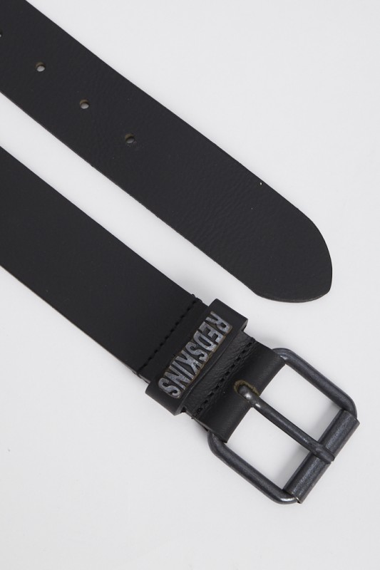 Ceinture en cuir noir modèle Redair Redskins