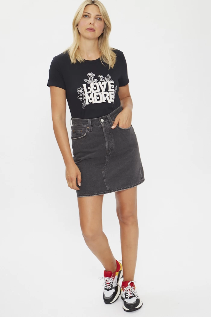 Jupe sales levis noire