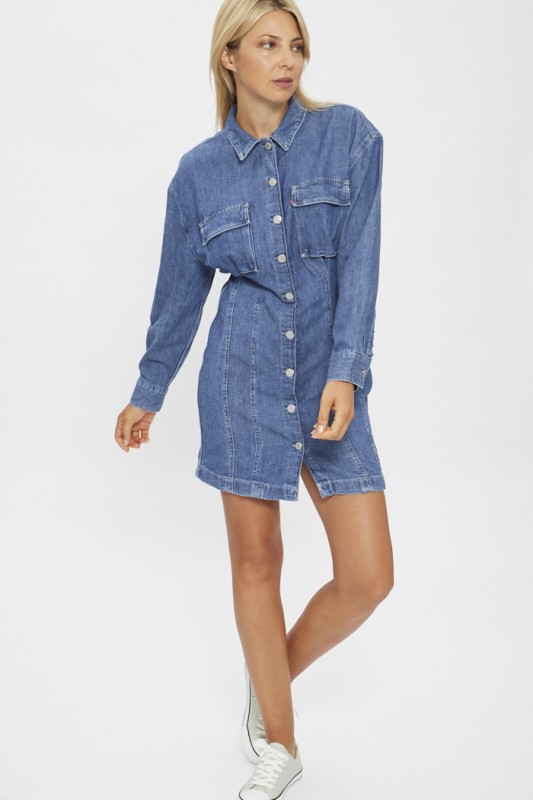Robe en jean