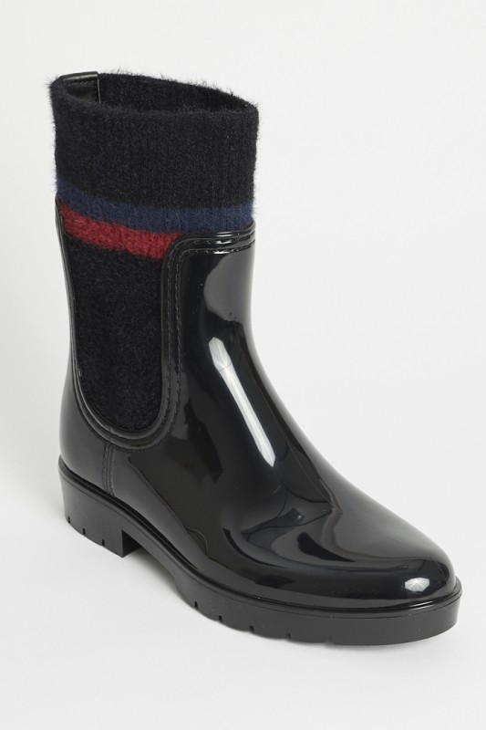 bottine tommy hilfiger femme marron