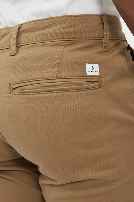 Pantalon chino marron 