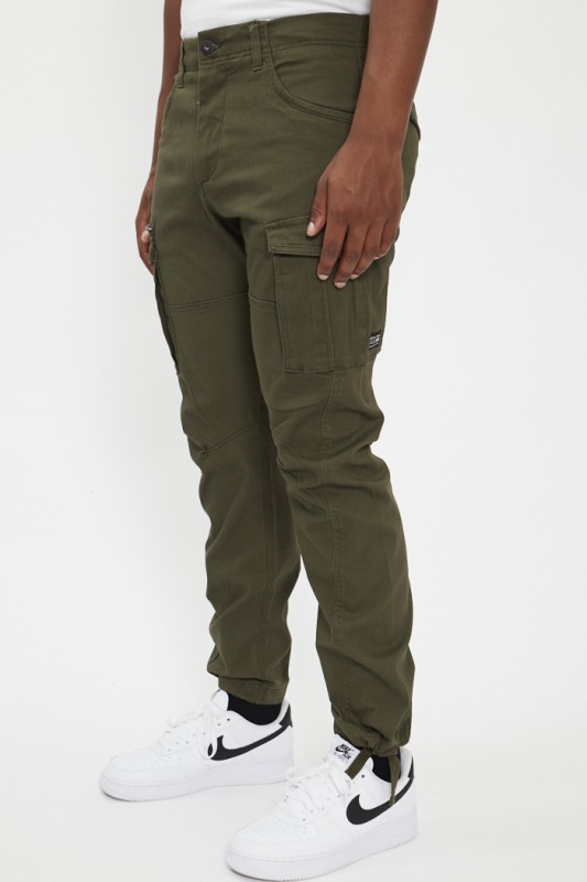 Pantalon cargo kaki