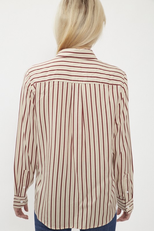 Chemise à rayures