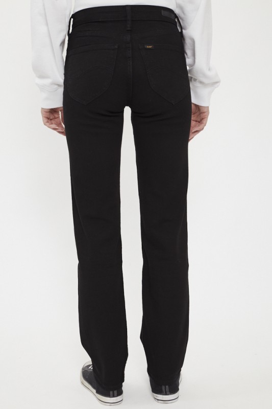 Jeans marion coupe droite noir