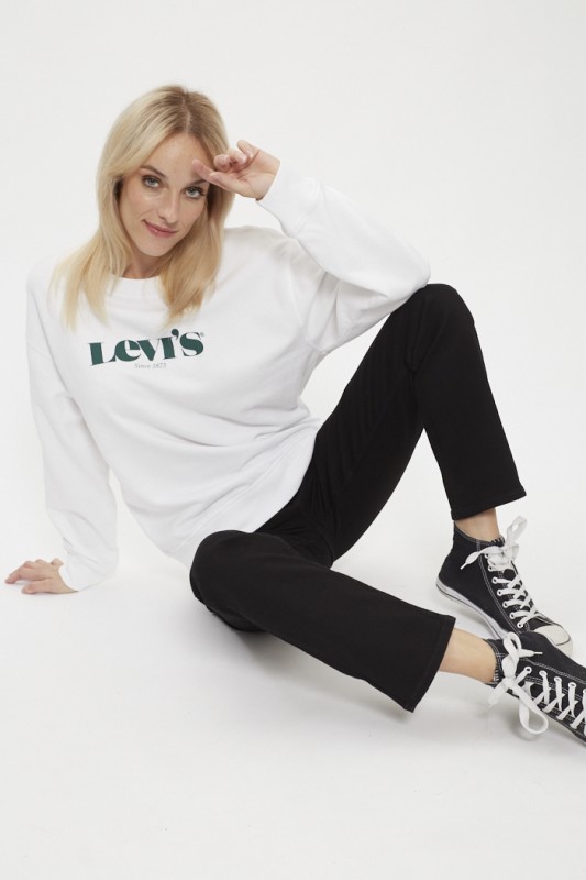 Jeans marion coupe droite noir femme lee coton mélangé