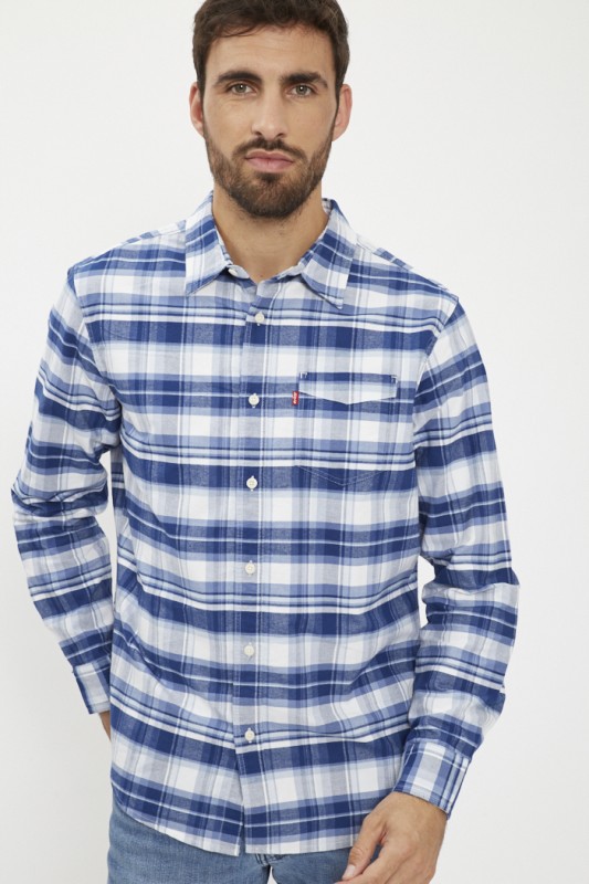 Chemise à carreaux