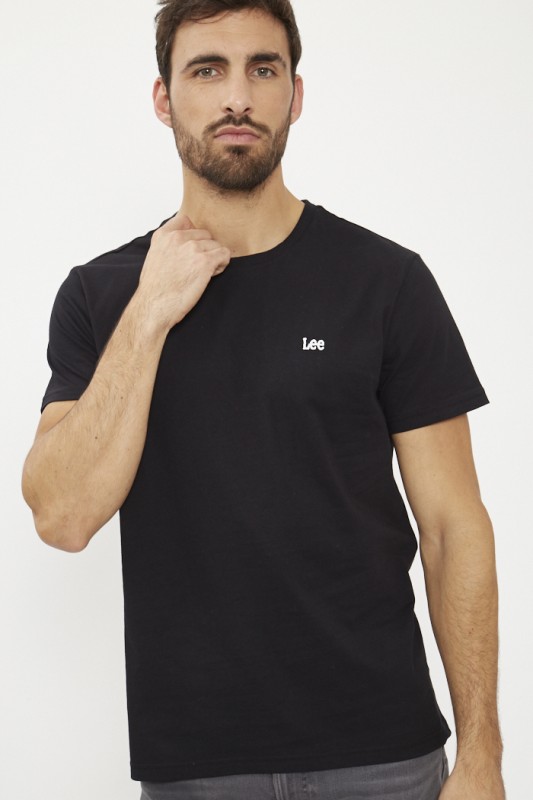 Lot de 2 t-shirts gris et noir Lee