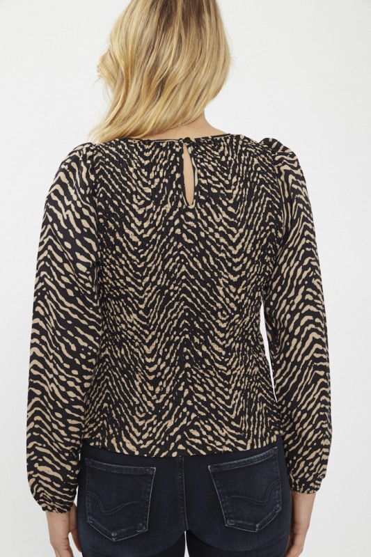 Blouse à motifs