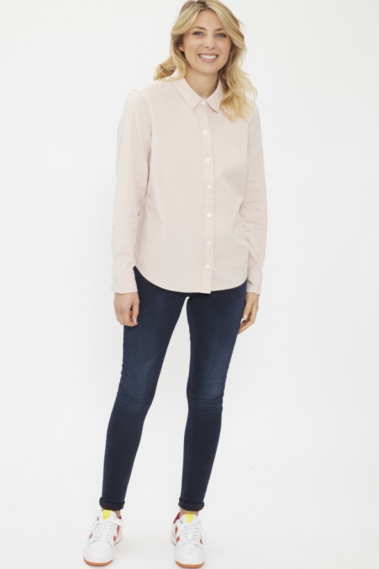 Chemise rose