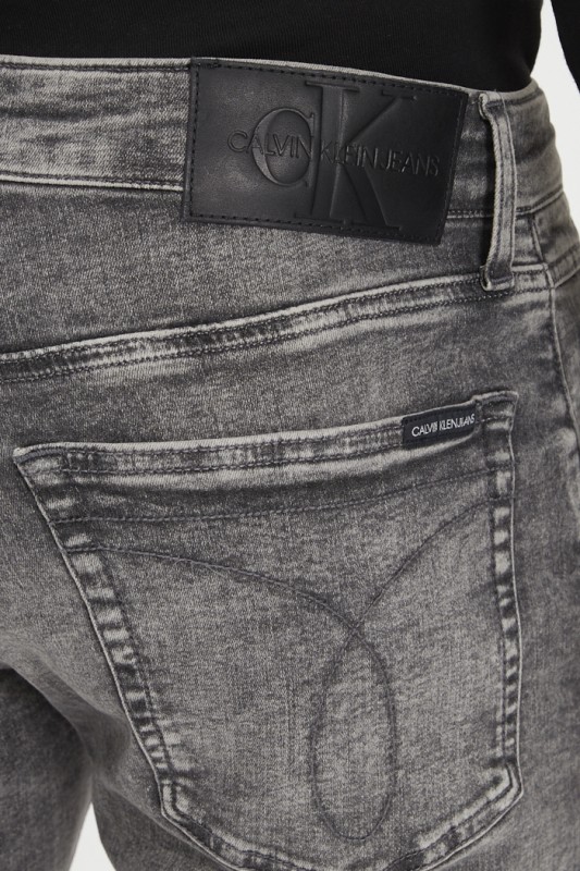 Jeans slim gris