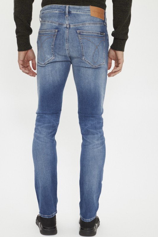 Jeans skinny usé