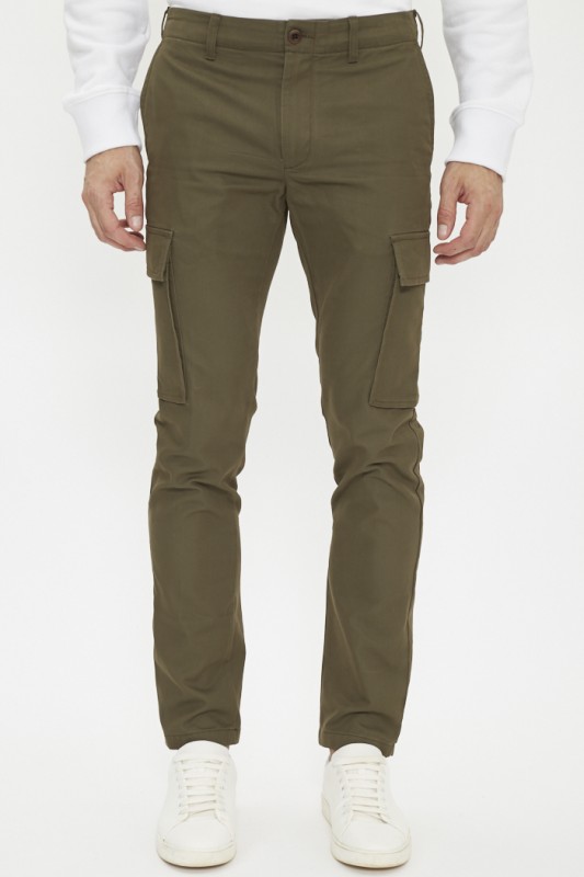 Pantalon cargo kaki