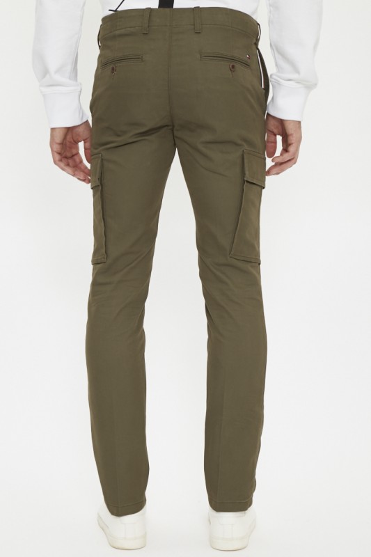 Pantalon cargo kaki