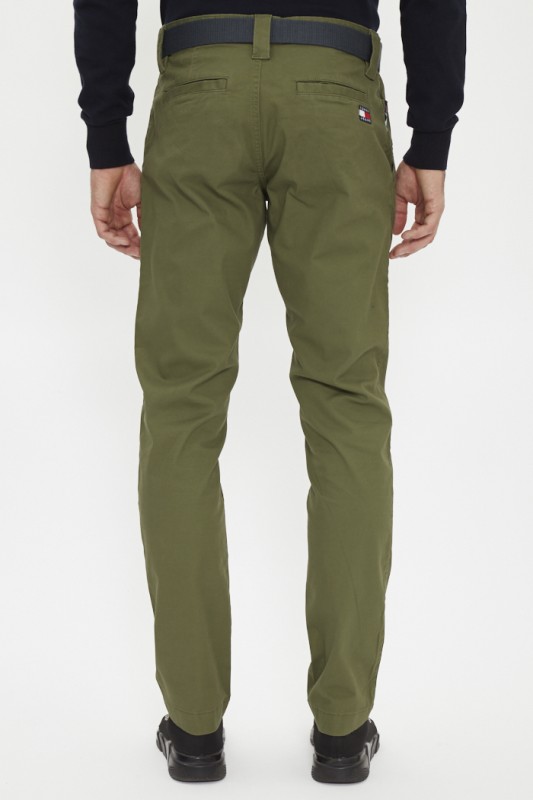 Pantalon chino kaki