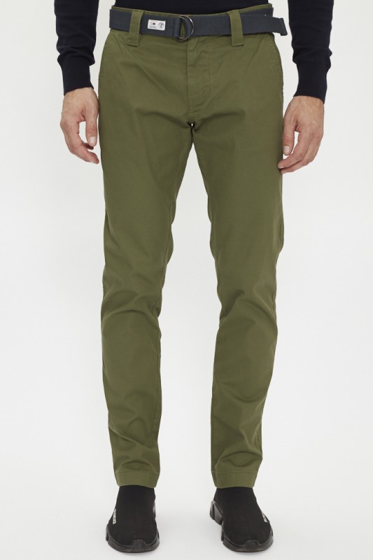 Pantalon chino kaki