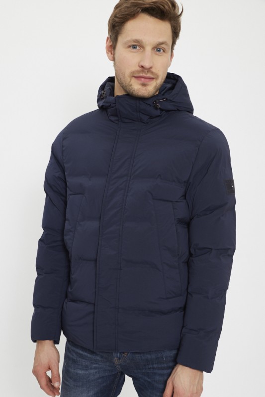 Doudoune bleue