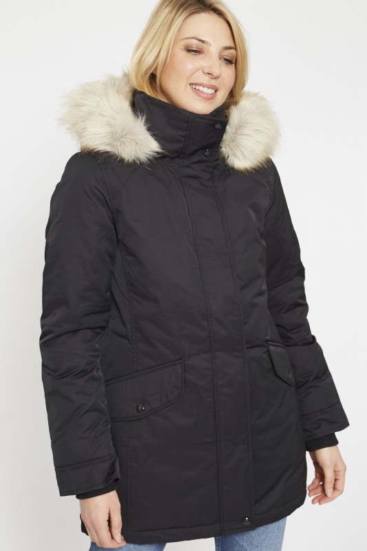 Parka à capuche