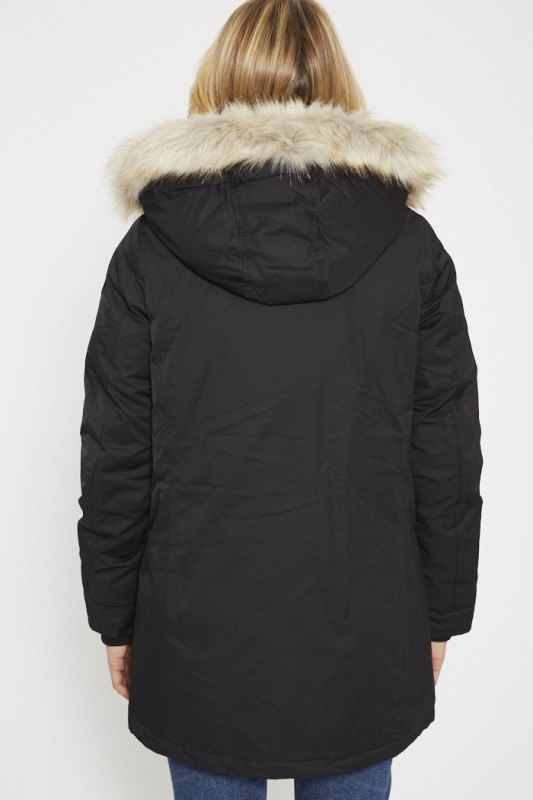 Parka à capuche